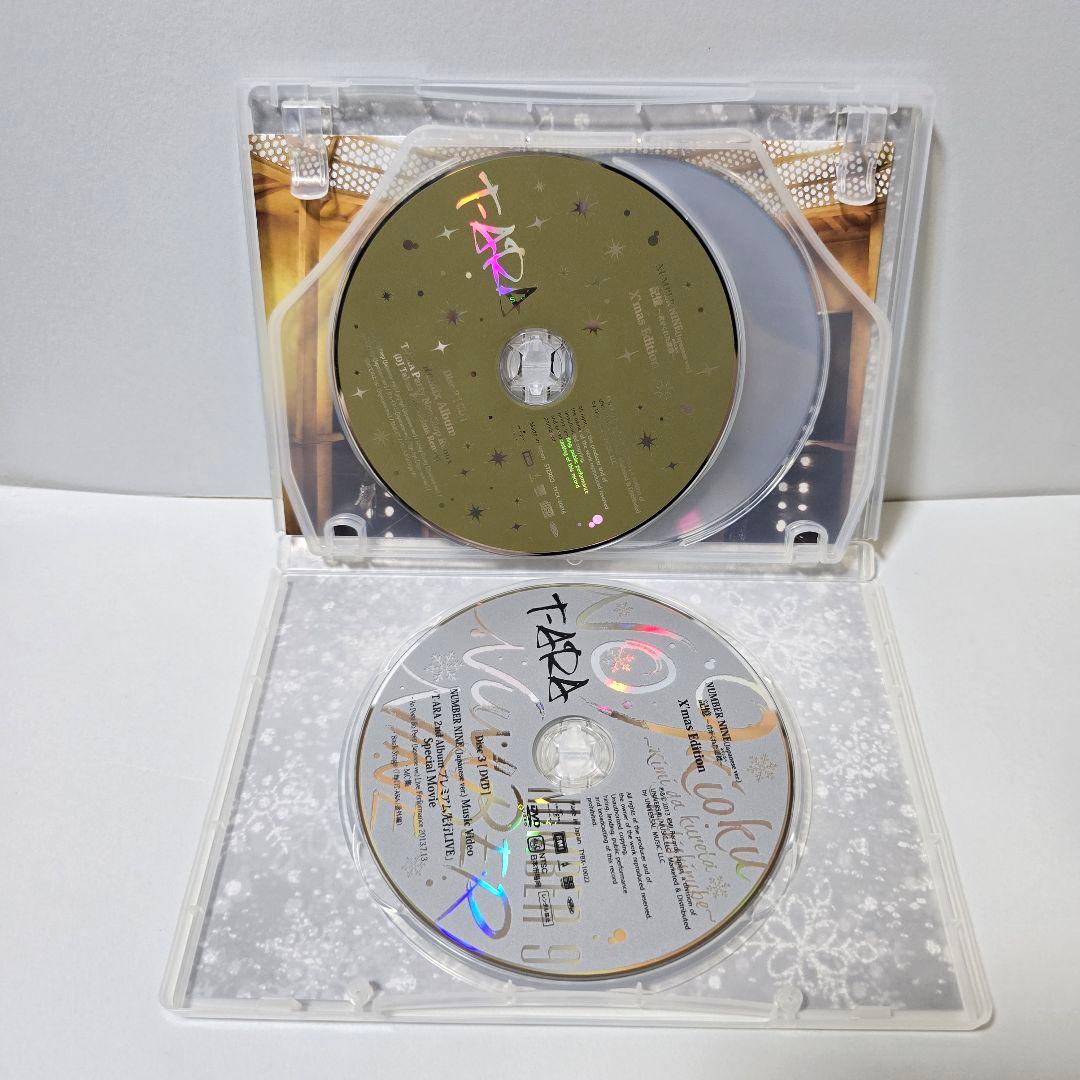 K-POP・アジア T-ARA NUMBER NINE X'mas Edition 2CD+DVD