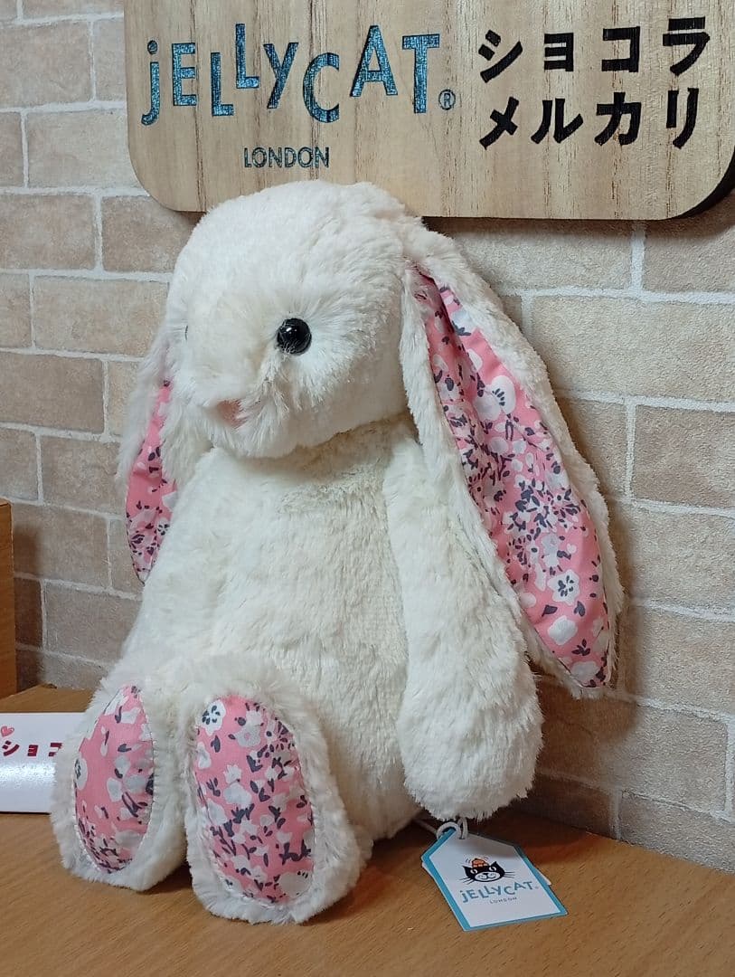  Blossom Cherry Bunny 耳花柄　うさぎ　M