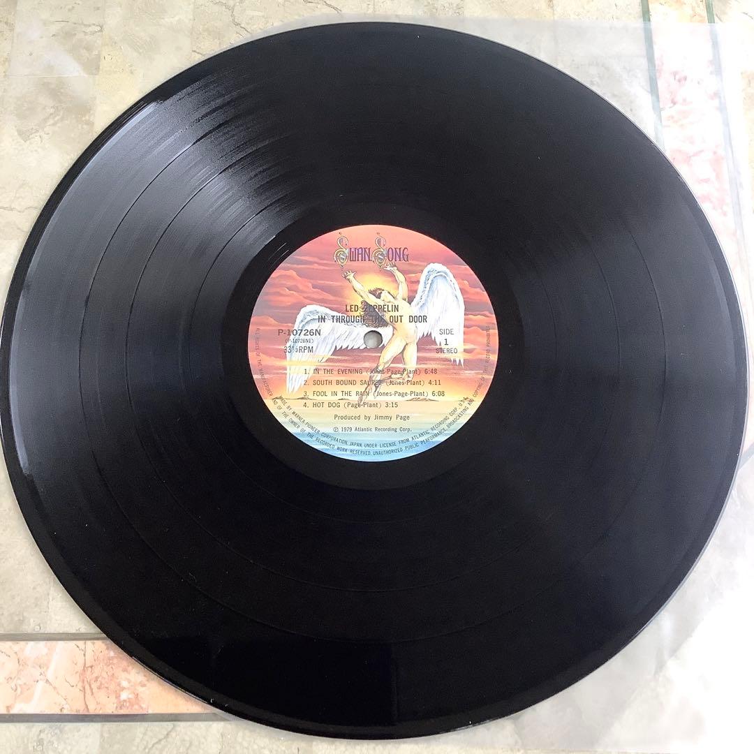 レコード新品同様! レッド・ツェッペリン 1979年 初版盤 インスルージアウト