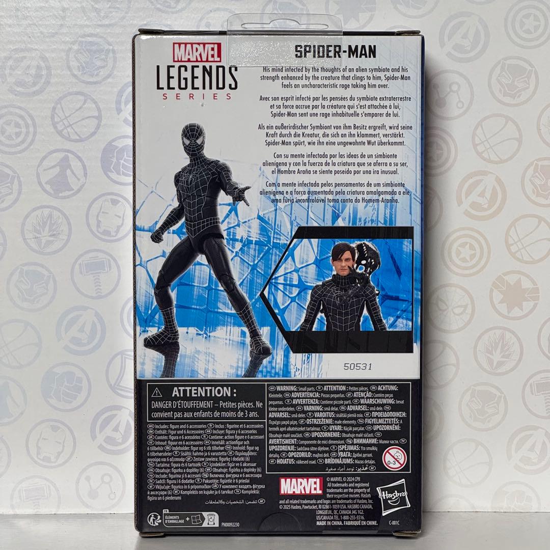 [ 未開封 ] マーベルレジェンド スパイダーマン 3 シンビオート スーツ
