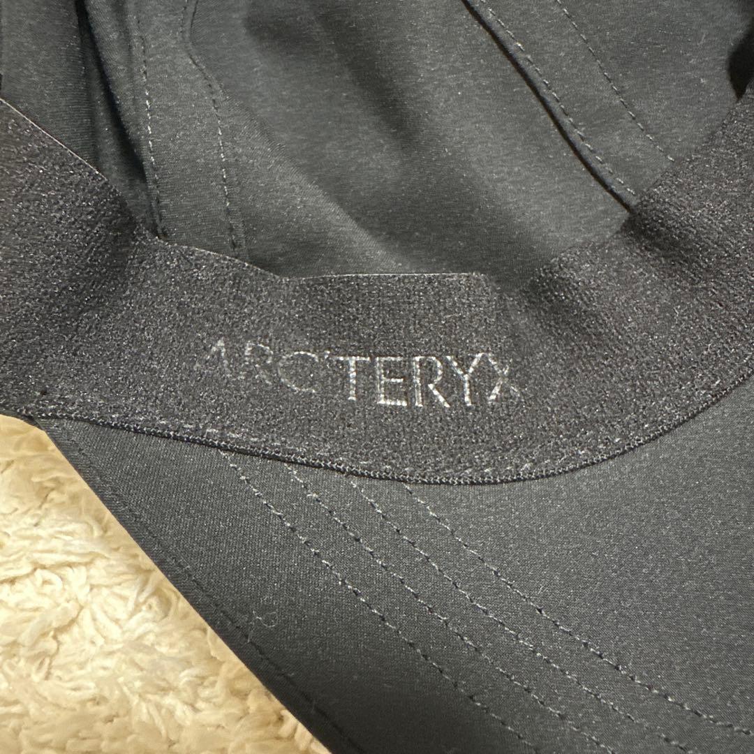 【アークテリクス】ARCTERIXS キャップ　帽子　ブラック　黒　ロゴ