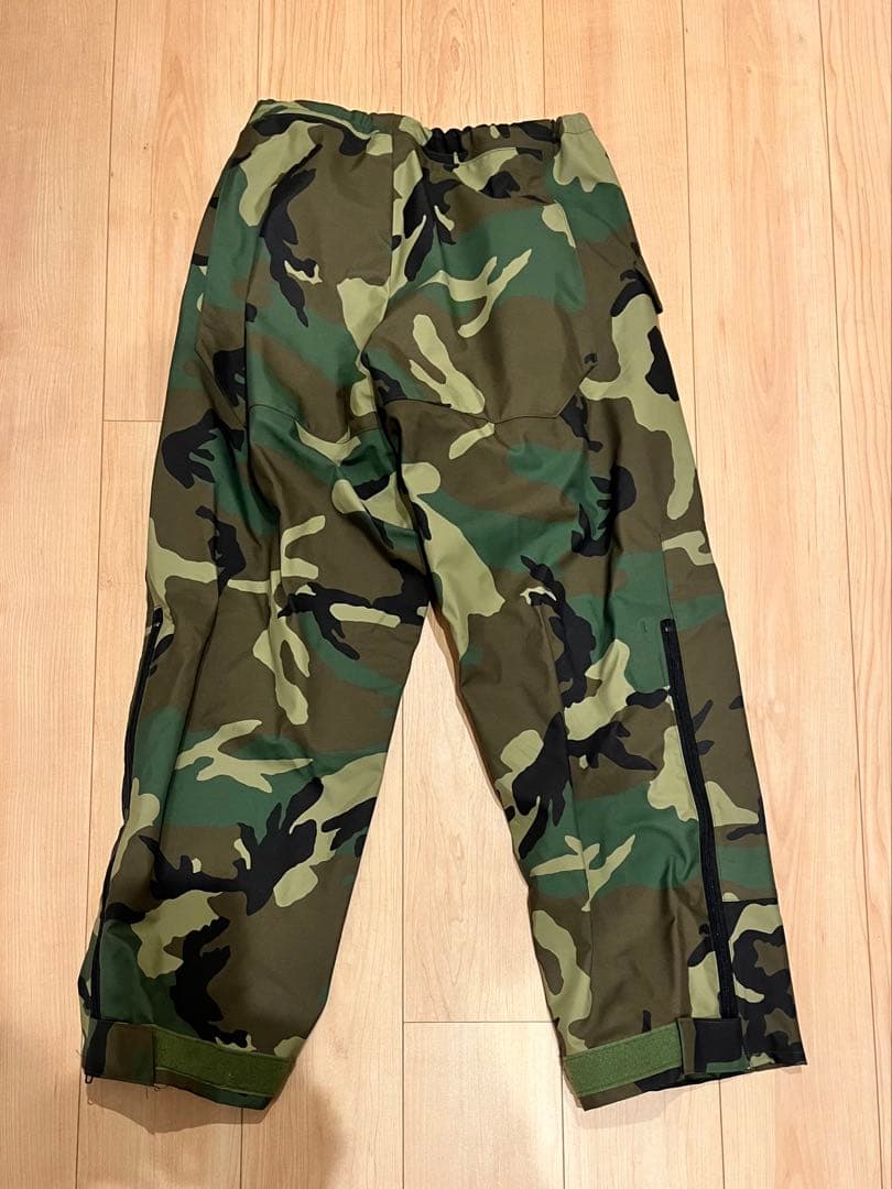 US ARMY ECWCS ゴアテックス迷彩オーバーパンツ　S/S