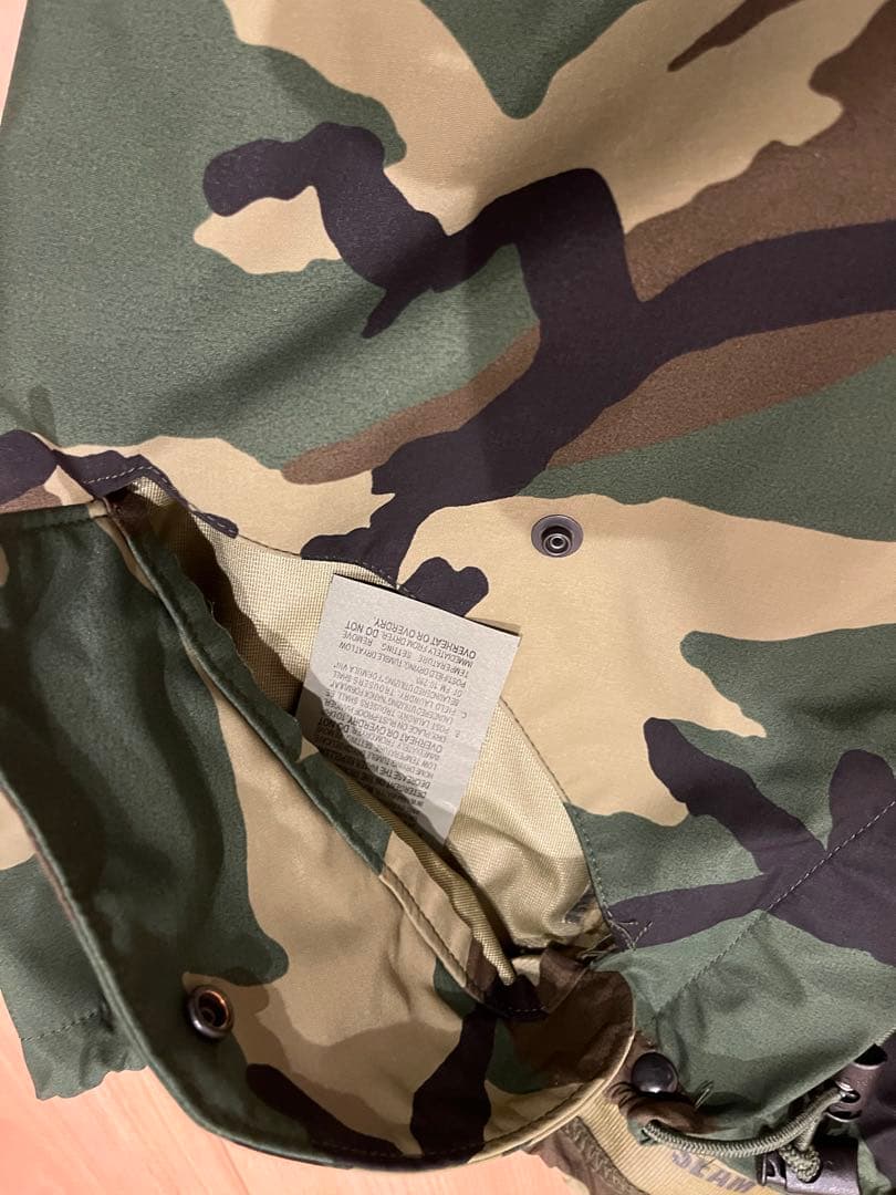 US ARMY ECWCS ゴアテックス迷彩オーバーパンツ　S/S