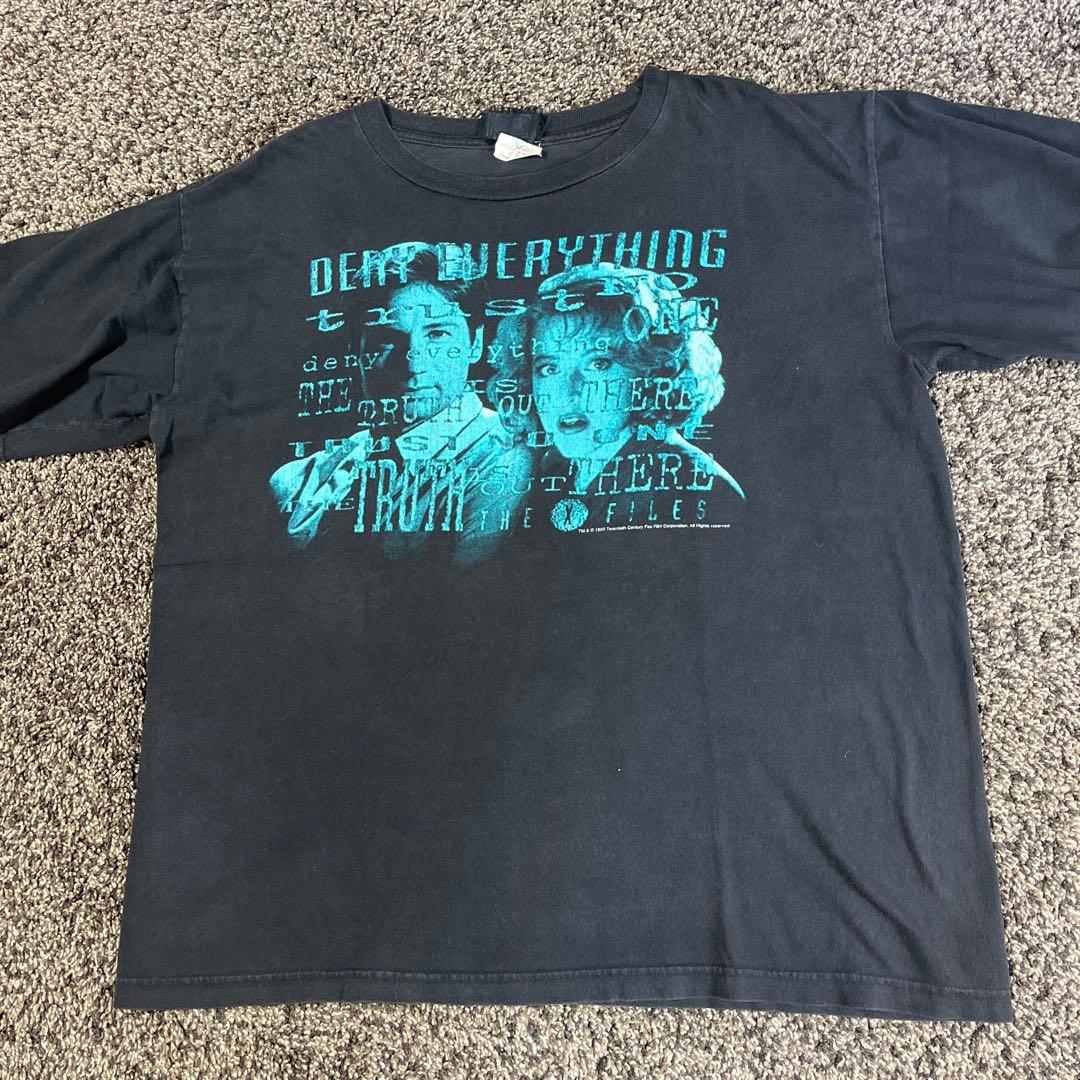 90s Xファイル ビンテージ ムービーTシャツ ビッグサイズ XL 激レア