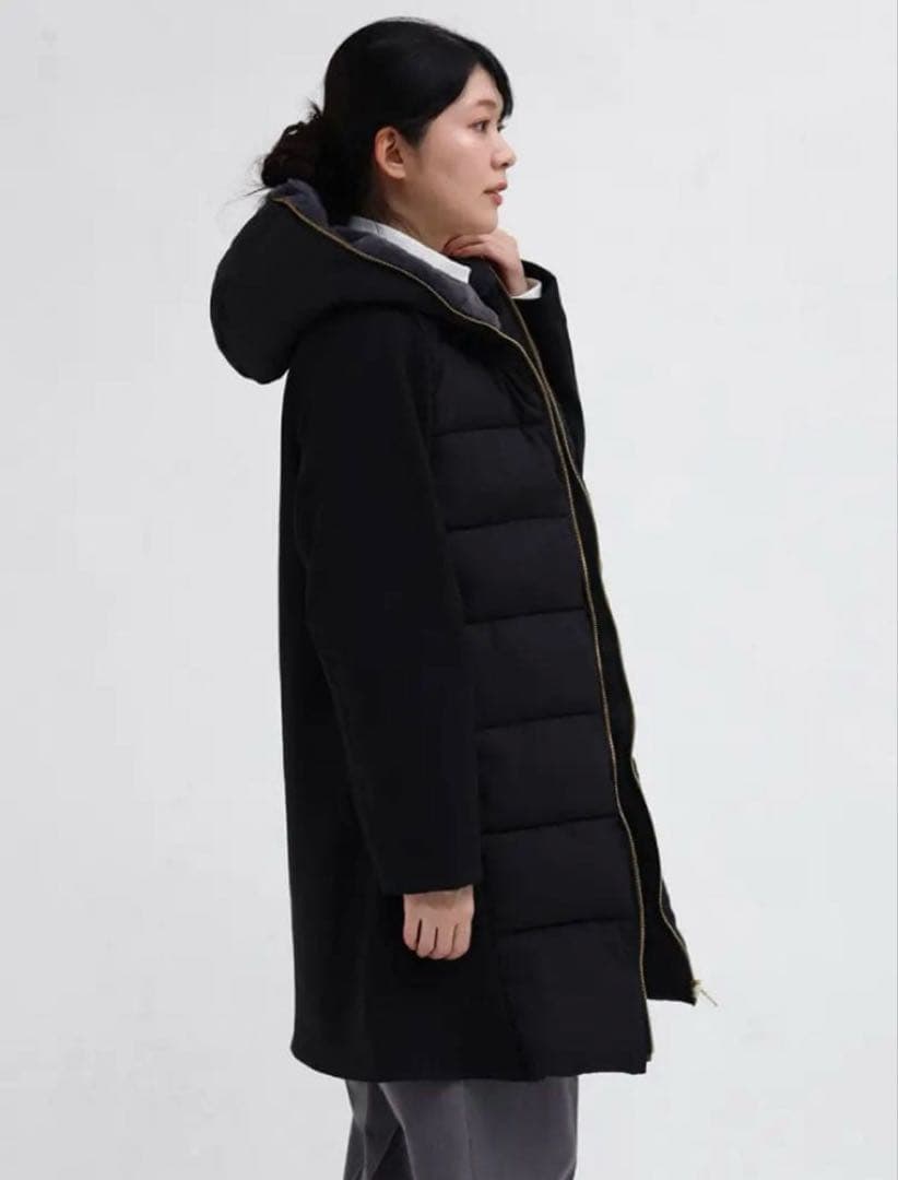 MEDOC original メドック フェイクファーフードロングコート