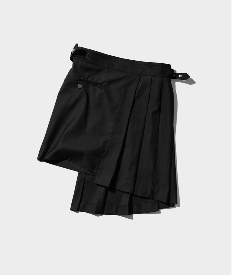 パンツ Camphor wood EYELET PLEATS WRAP SKIRT