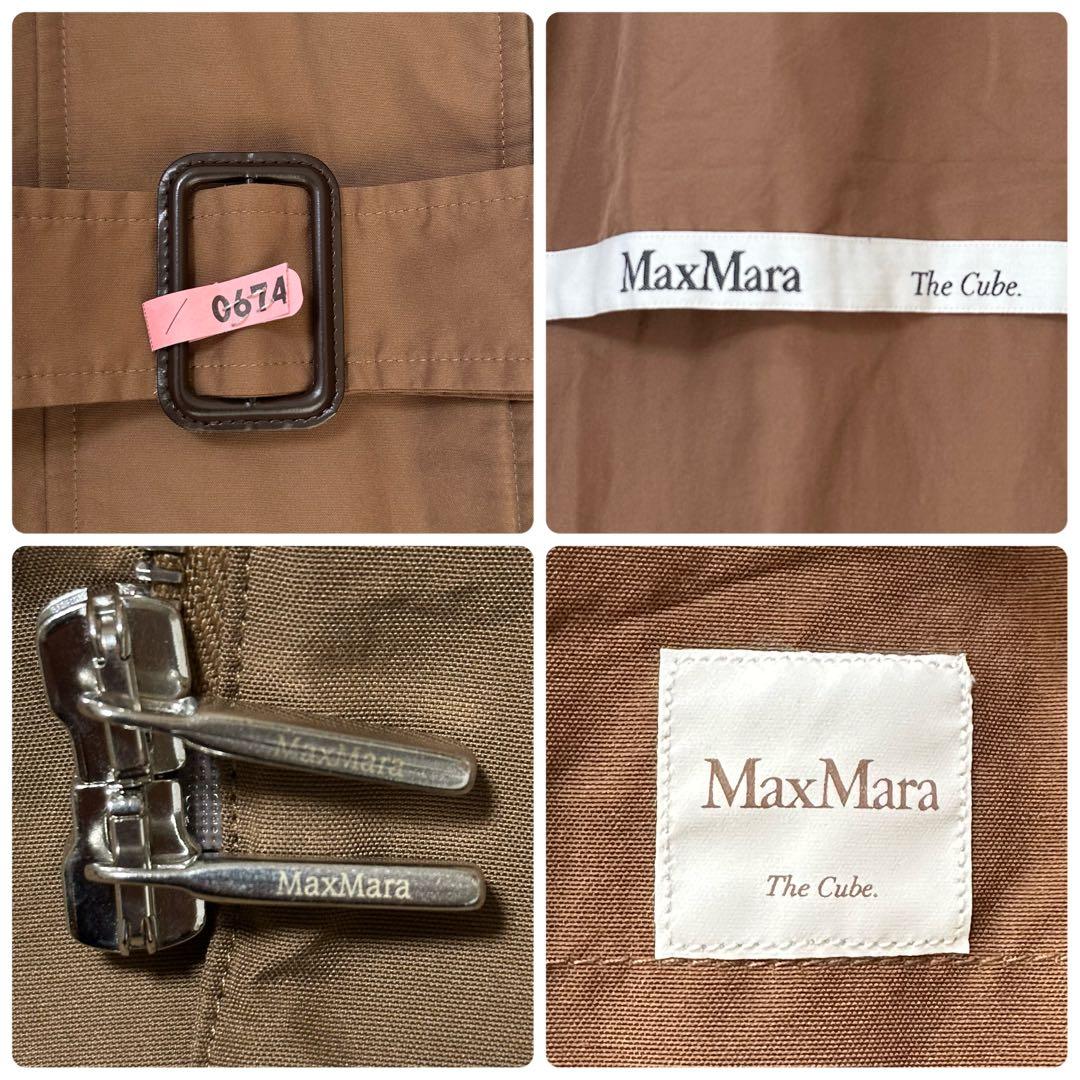ボビー MAXMARA the cubeトレンチコート ロング ベルト