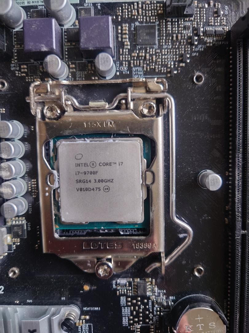 ASRock B360M マザーボード + i7-9700F