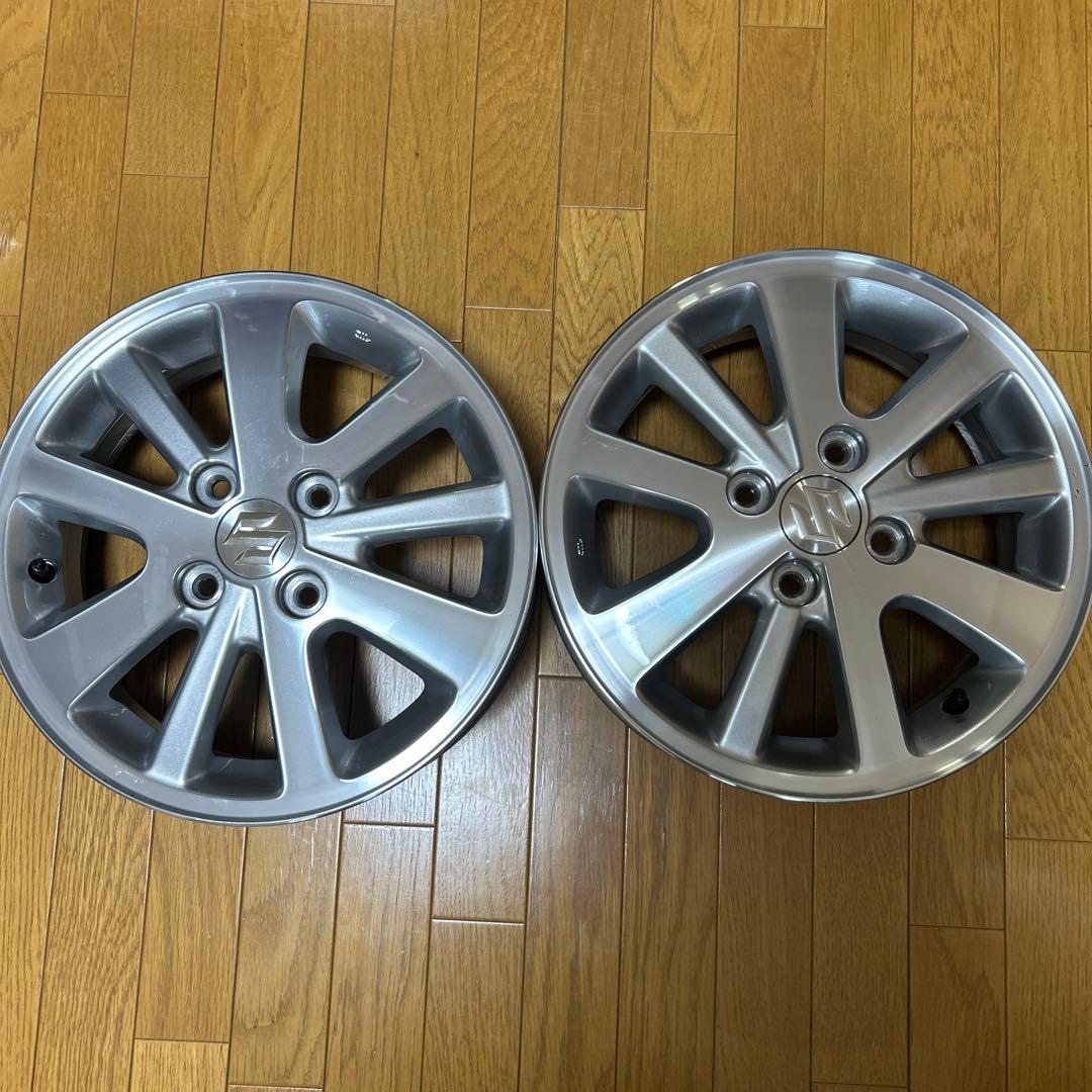 エブリィ da17w純正14インチアルミホイール2本セット