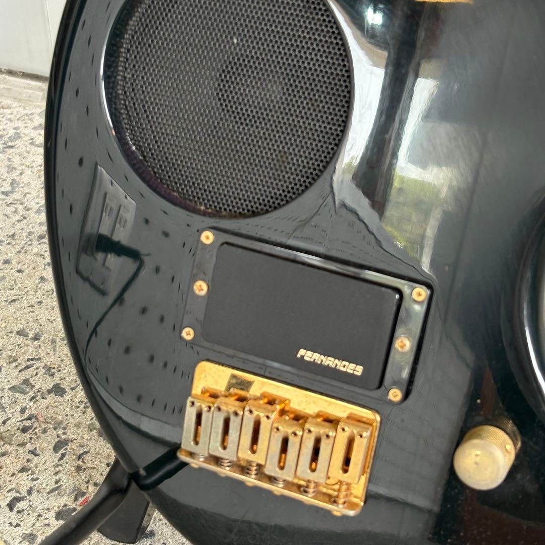 FDRNANDES Z0-3 アンプ内蔵 スピーカー内蔵 エレキギター ブラック