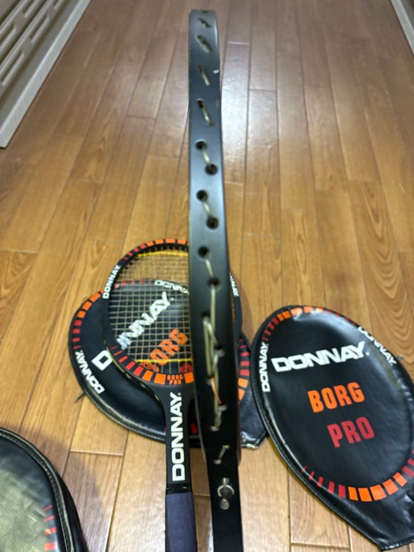 DONNAY BORG PRO ラケット 2本＋専用ケース付き