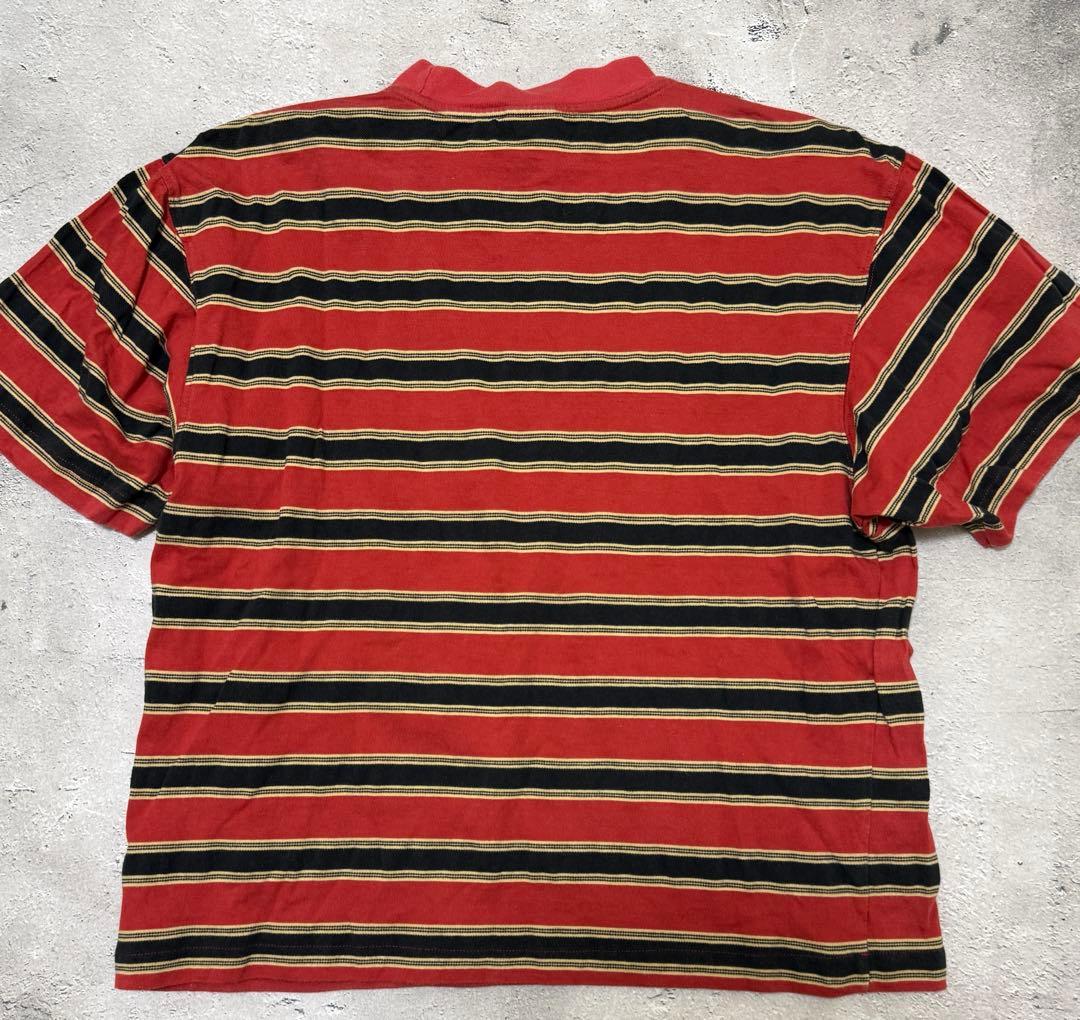 最終 90s 銀タグ NIKE ナイキ ボーダー Tシャツ
