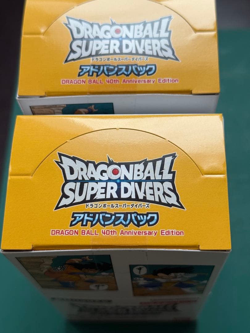 ドラゴンボール スーパーダイバーズ 40周年記念 2BOX 新品未開封テープ付き