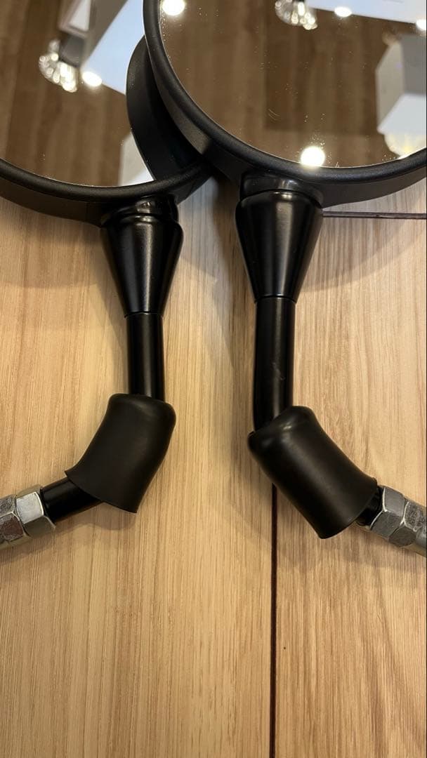 カワサキ エリミネーター400 純正ミラー タナックス製オフセットホルダー付