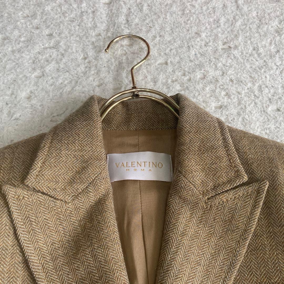 VALENTINO ジャケット ブラウン 40 オフィス フォーマル