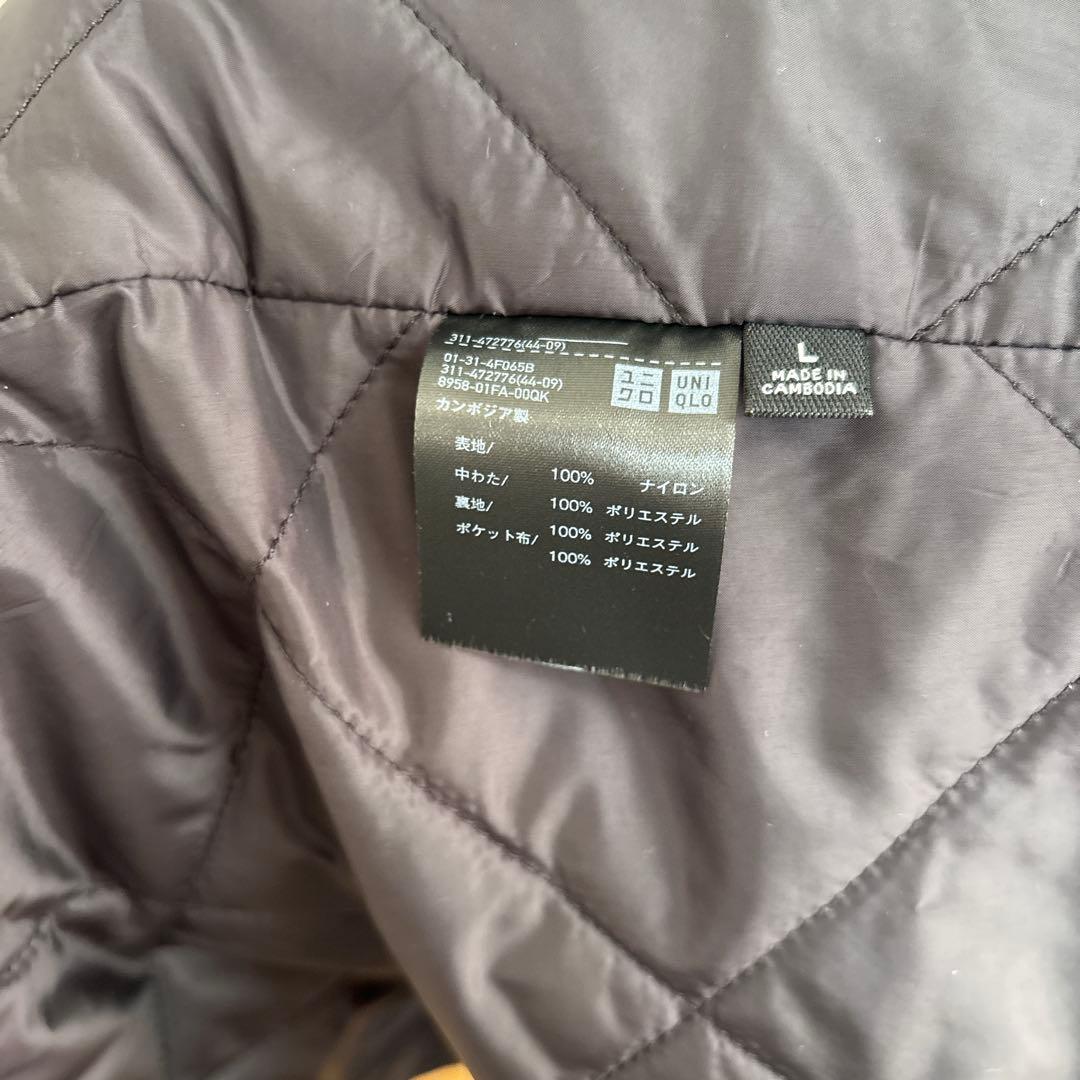UNIQLO C フーデットコート　ブラックL