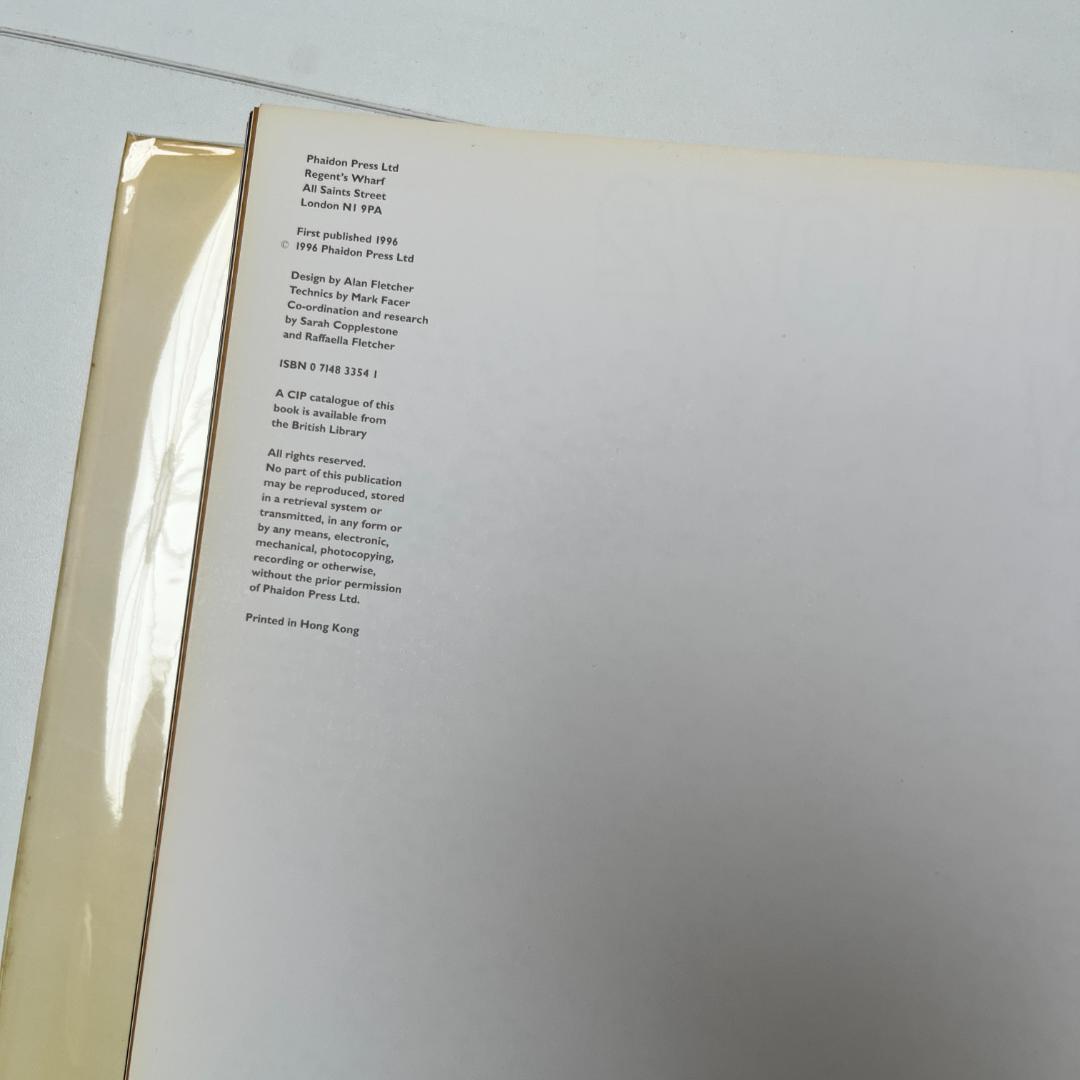 アート・デザイン・音楽 Beware Wet Paint Phaidon Alan Fletcher
