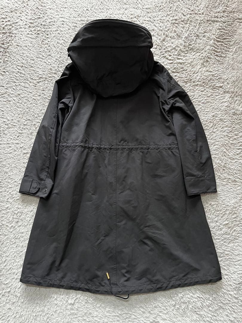 ＜THE RERACSリラクス＞モッズコート36サイズ　ブラック