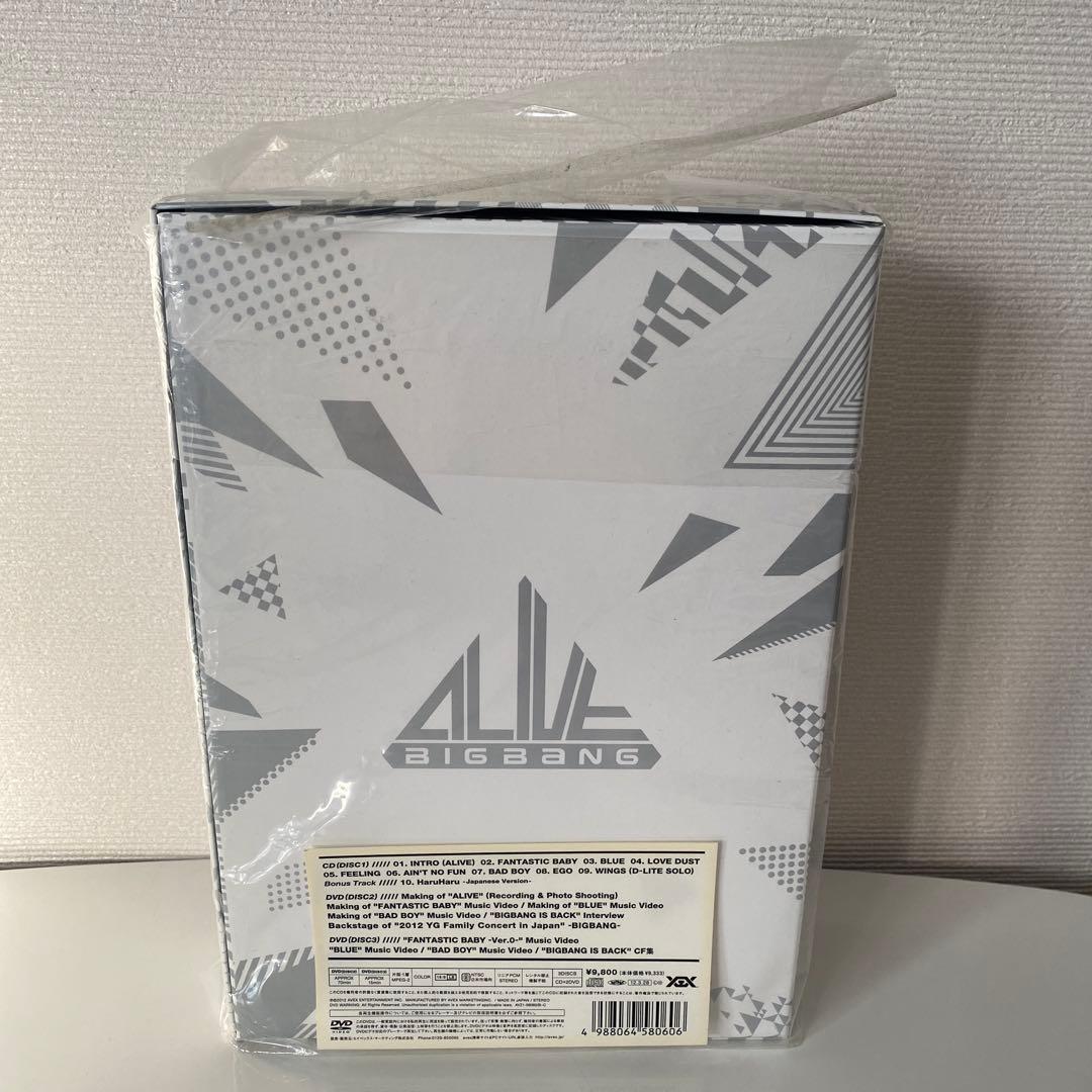 【初回生産限定盤】　BIGBANG ALIVE ローソン　HMV限定盤