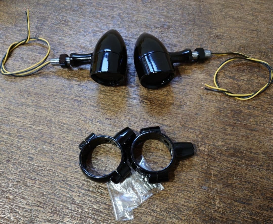 ウインカー　キジマイーブス　廃盤未使用　41πステー　フロントセット　ハーレー