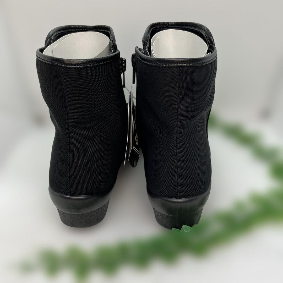 新品✨GORE-TEX 黒 ショートブーツ サイドジップ