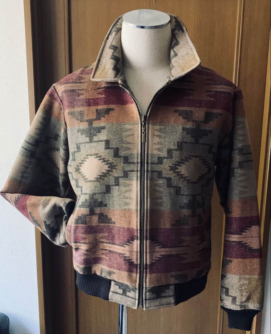 アメリカの良心！PENDLETON. シックなネイティブ柄　ブルゾン　USA製