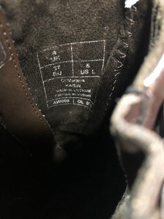 ドクターマーチン Dr.Martens カリン KARIN エンジニアブーツ