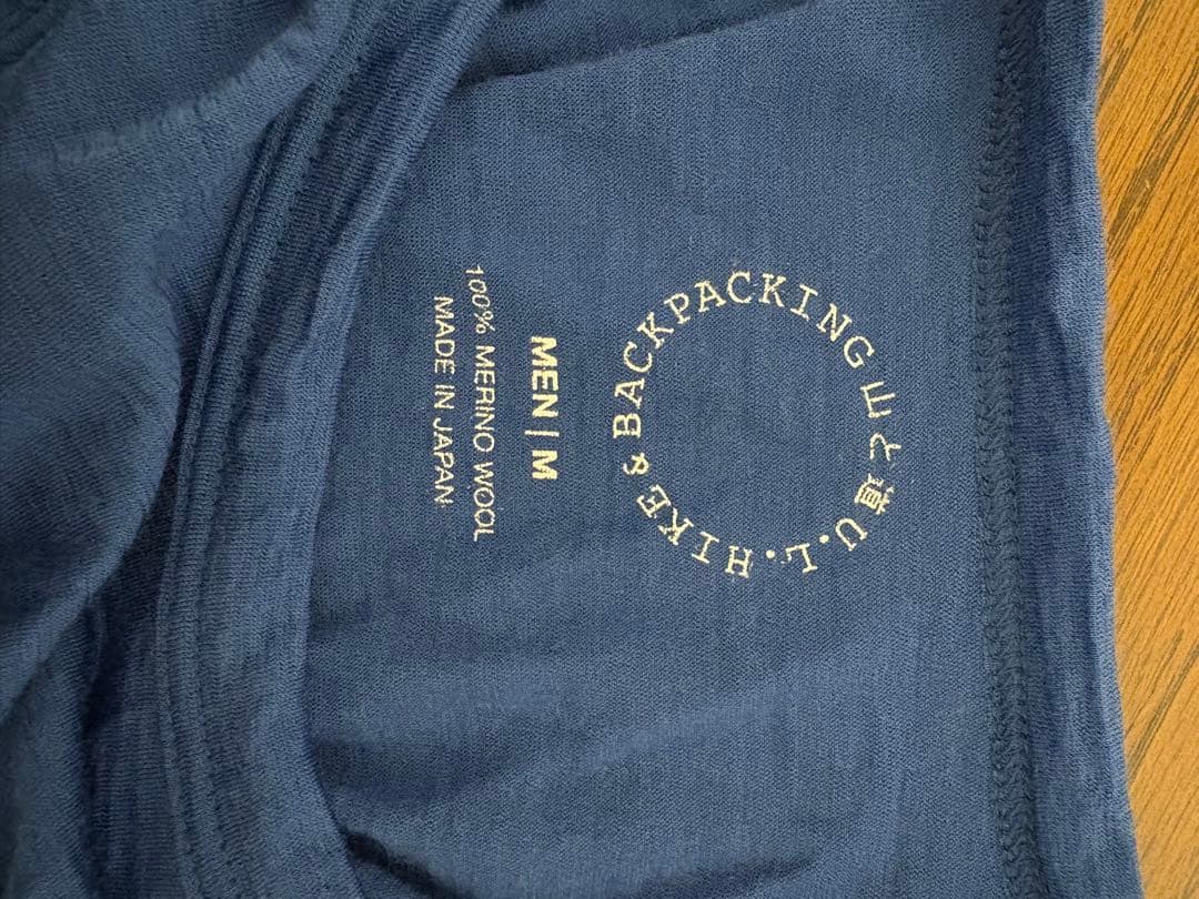 山と道　100% Light Merino Sleeveless Mサイズ