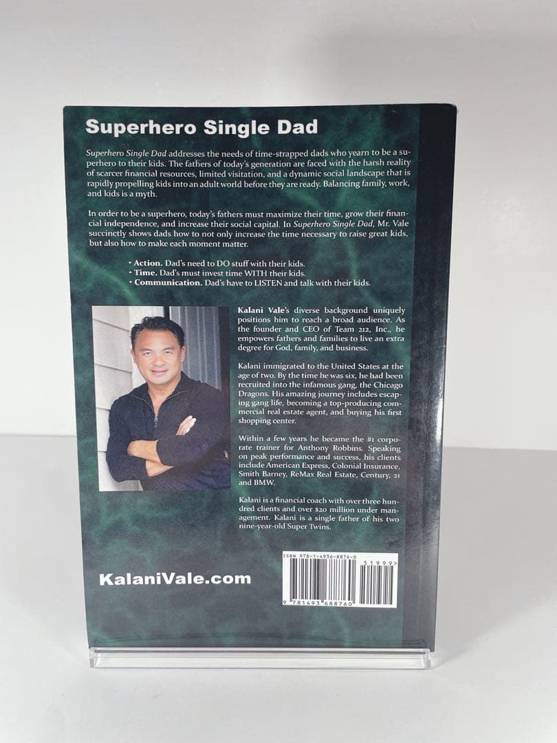 superhero single dad 　洋書