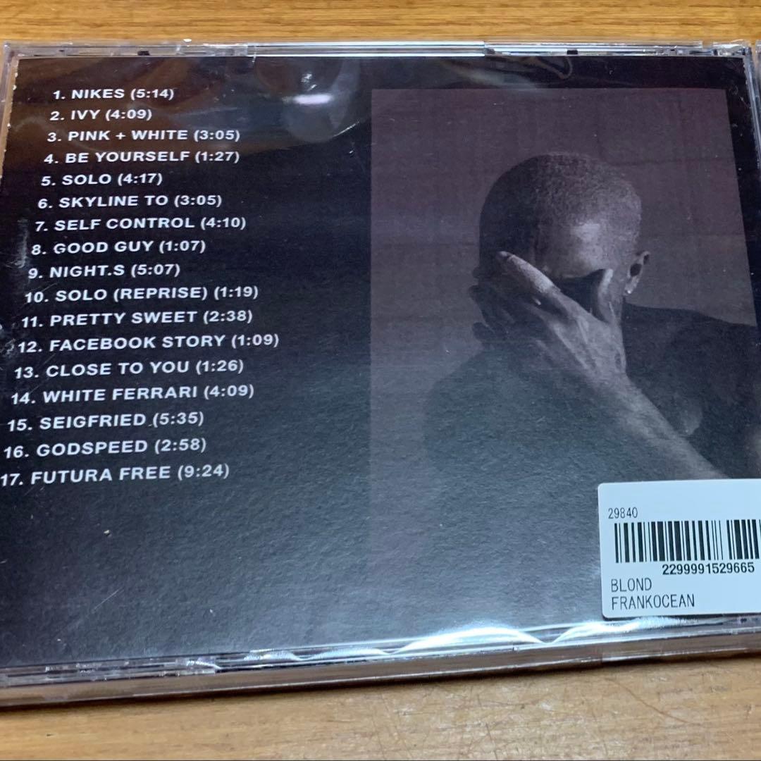 フランク　オーシャン　Blond CD Frank Ocean ブロンド