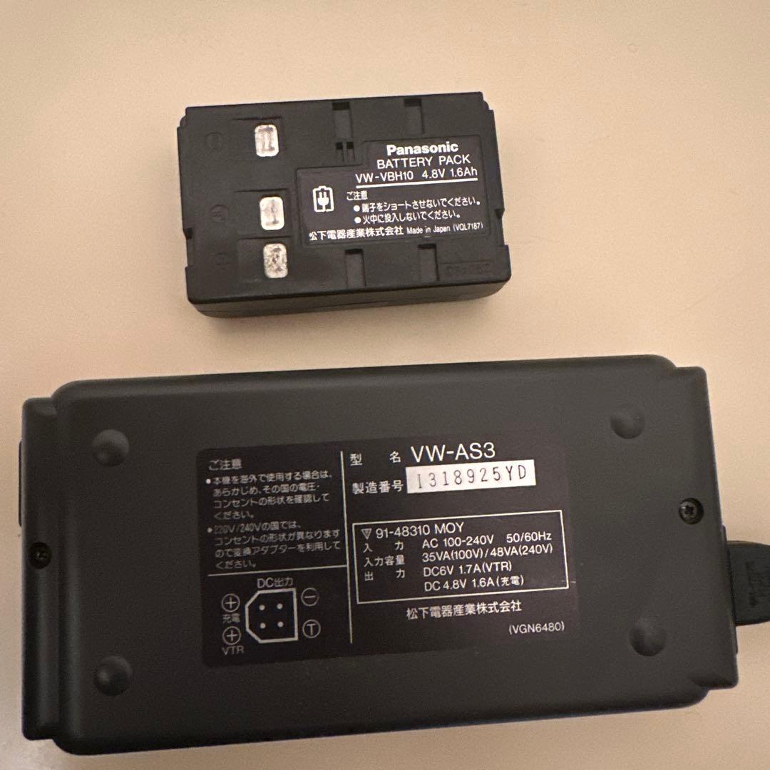 Panasonic NV-S10 VHS-C ビデオカメラ