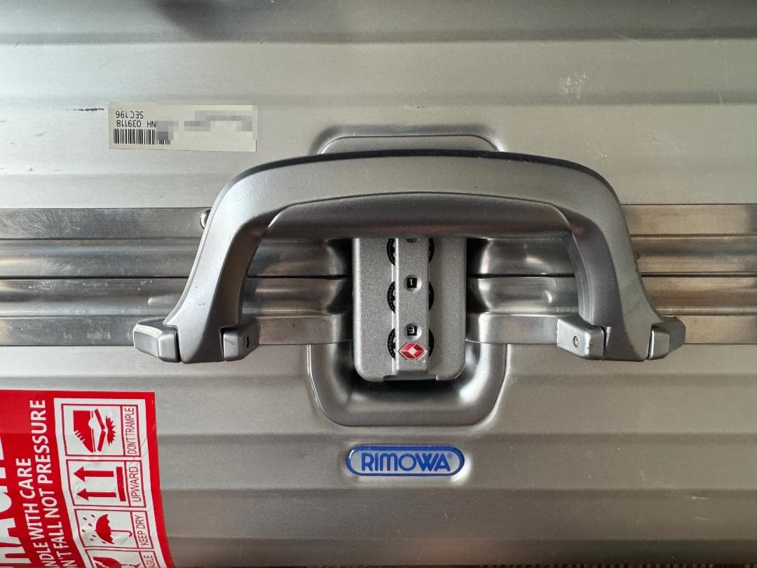 大幅値下・廃番青ロゴ・希少トップハンドルモデル・RIMOWA （98〜100L）
