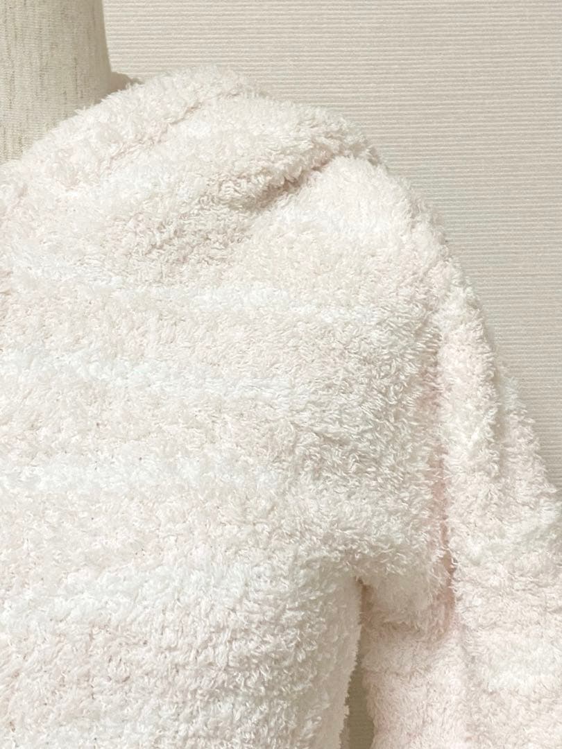 ジェラピケ ボーダー ルームウェア パーカー ショートパンツ もこもこ セット