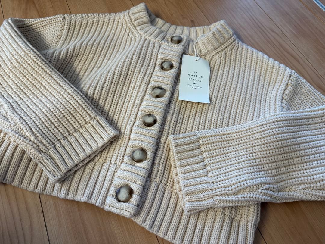 新品 タグ付き SEZANE PAOLO カーディガン