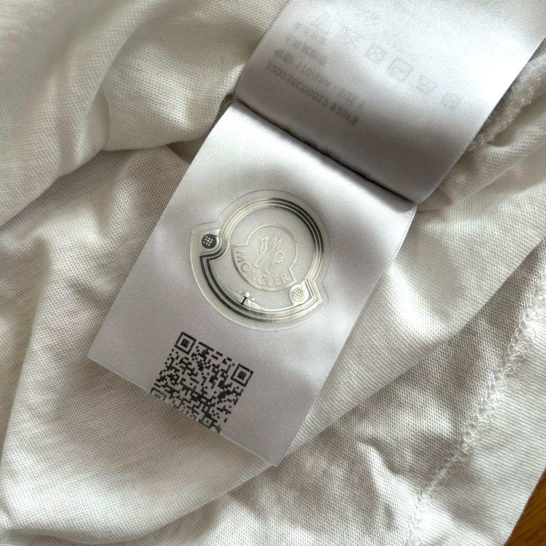 モンクレール　クリスタル　ロゴTシャツ 半袖　レディース　S ストーン
