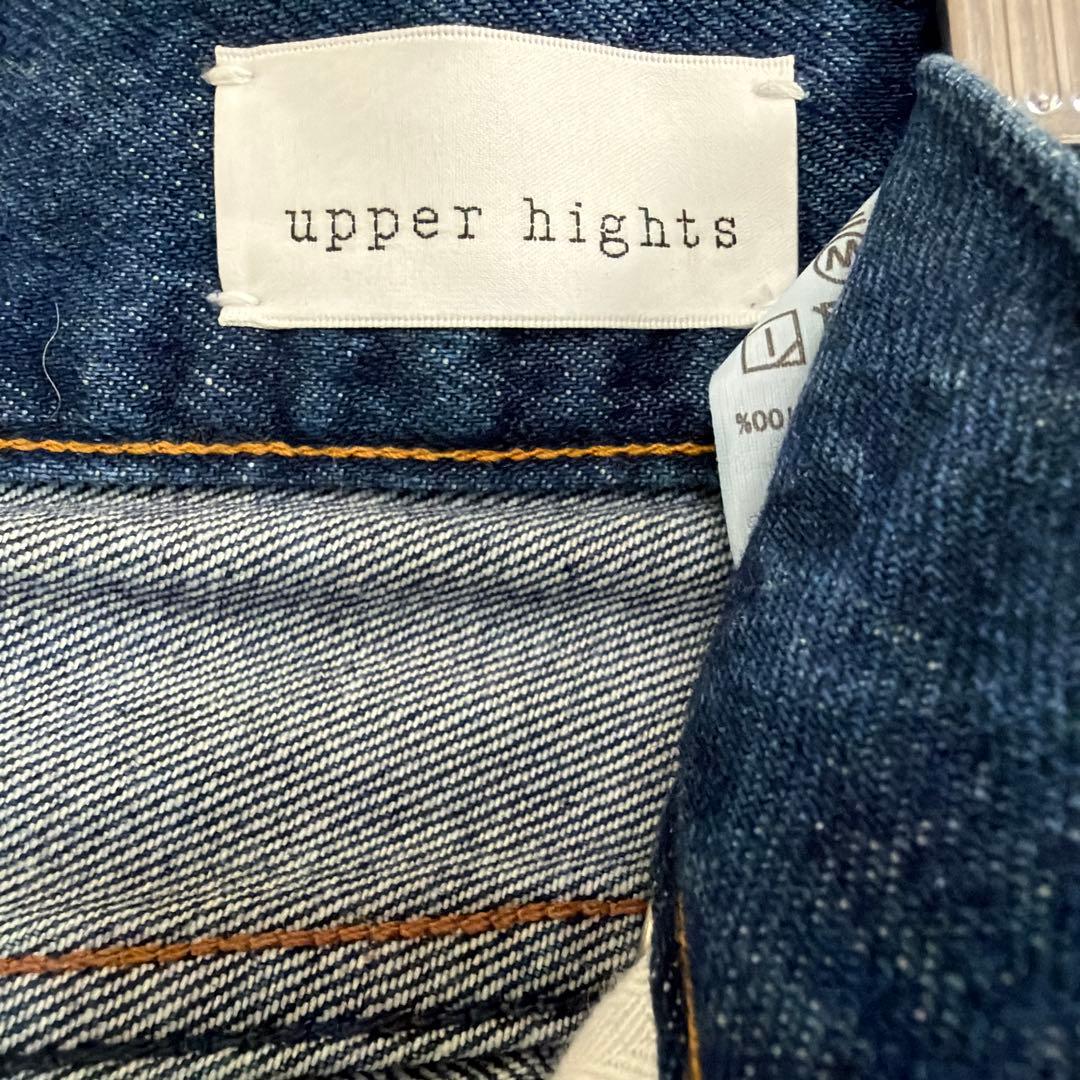 【別注】＜upper hights for conte＞タックデニムパンツ UN