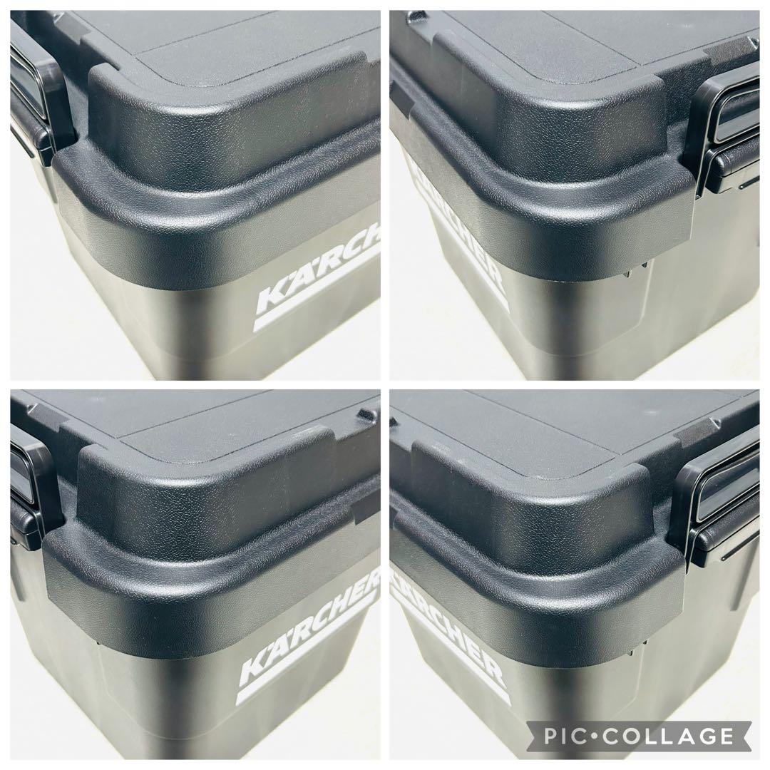 【✨新品✨】KÄRCHER ロゴ入り収納ボックスS 30L 工具箱