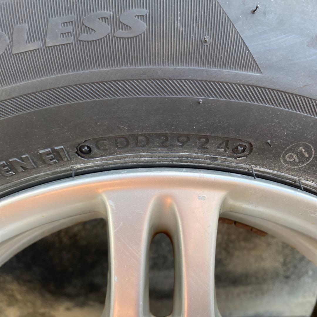 ①VRX2 145/80R13 24年製　タイヤホイール4本セット