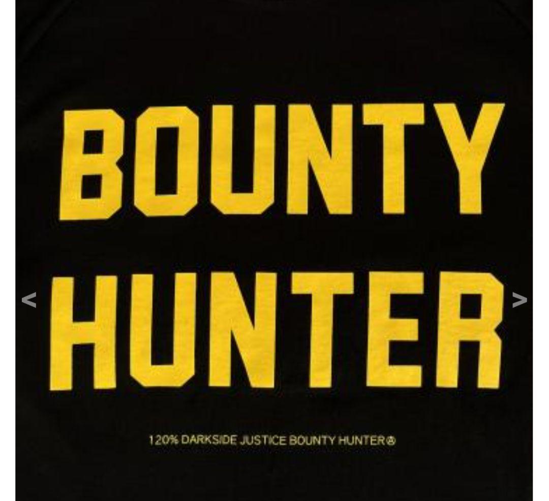 Bounty Hunter ラグランTシャツ ブラック×イエロー
