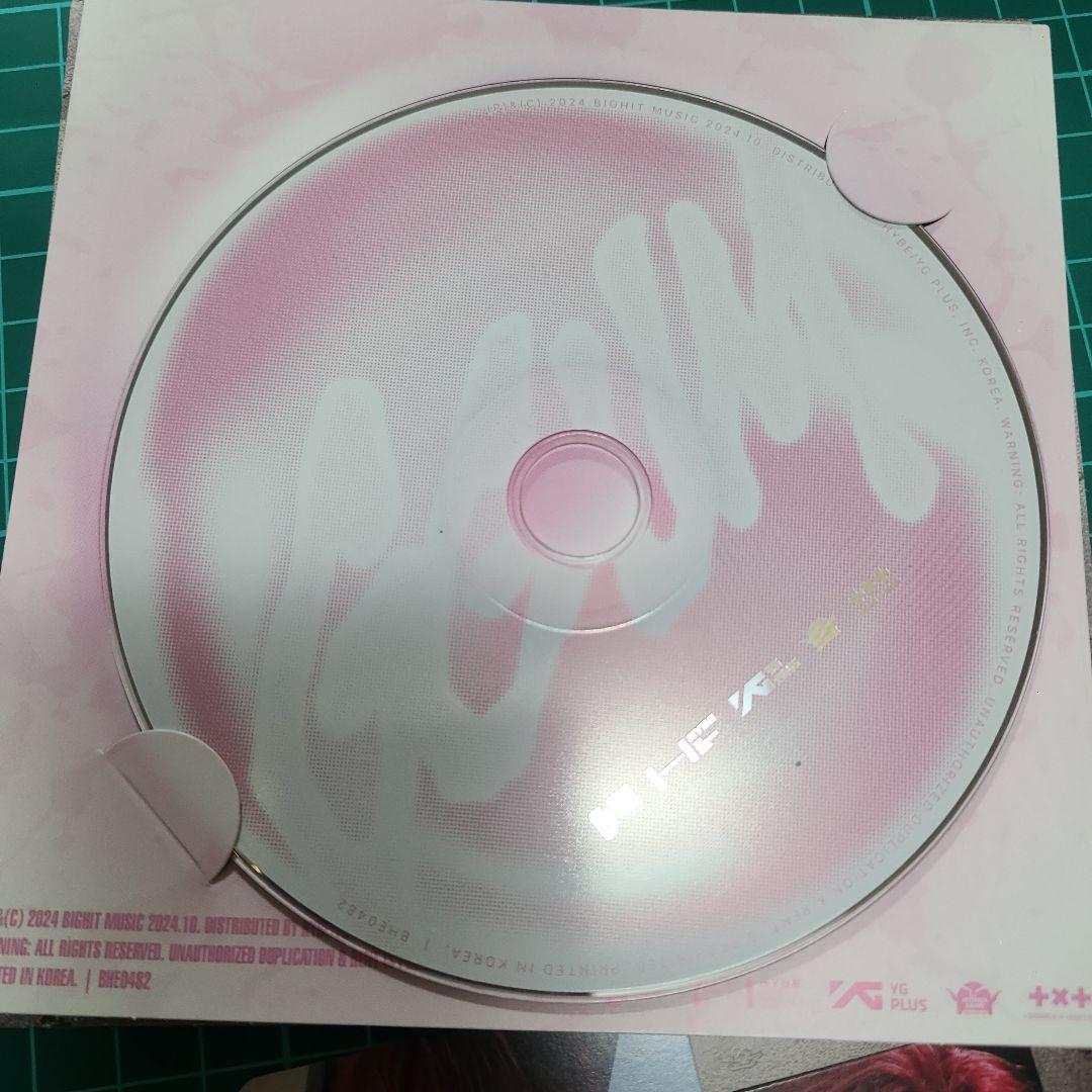 TXT ヨンジュン GGUM CD ユニバ特典トレカ付き