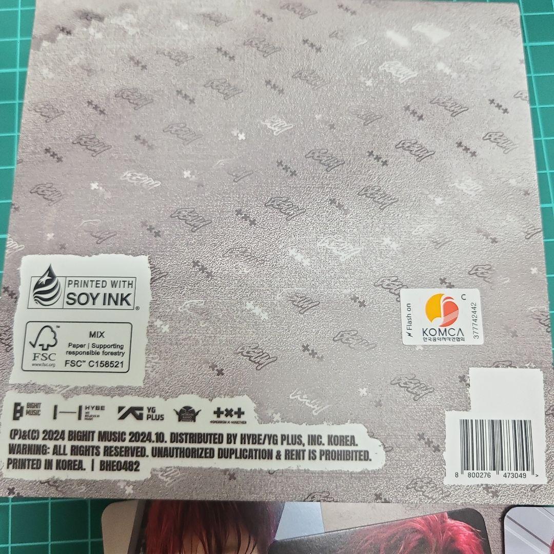 TXT ヨンジュン GGUM CD ユニバ特典トレカ付き