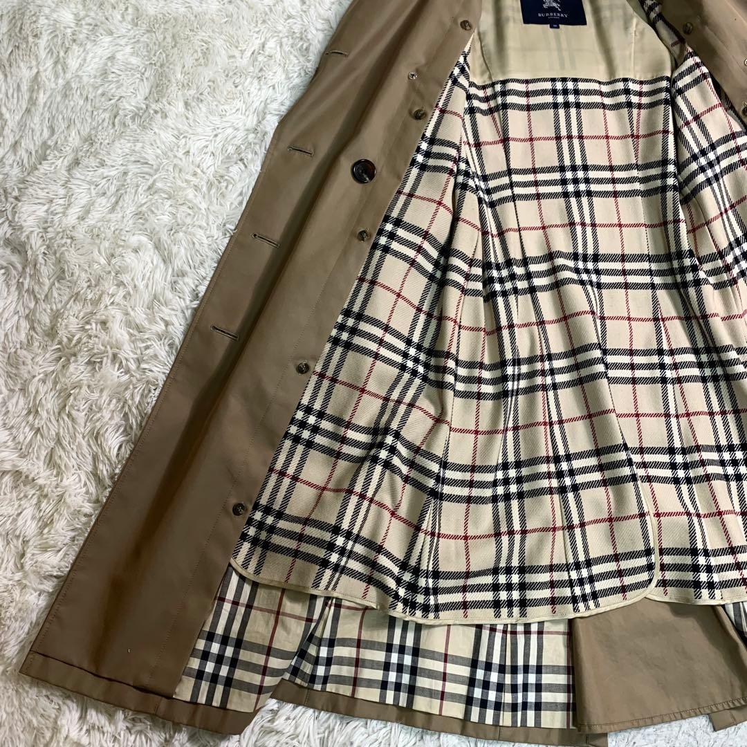 極美品 バーバリーロンドン トレンチコート ノバチェック ライナー付 ベージュ
