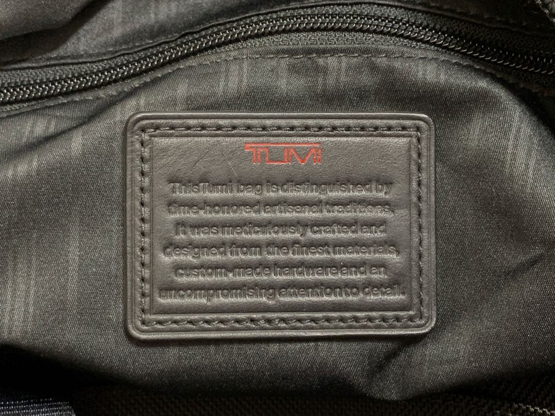 TUMI 2way ボストンバッグ 22150DH 黒 TSA対応ナンバーロック