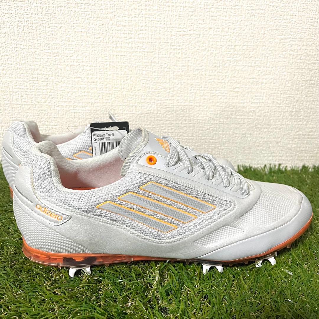 新品 アディダスゴルフ レディース 23.5cm adizero Tour 2