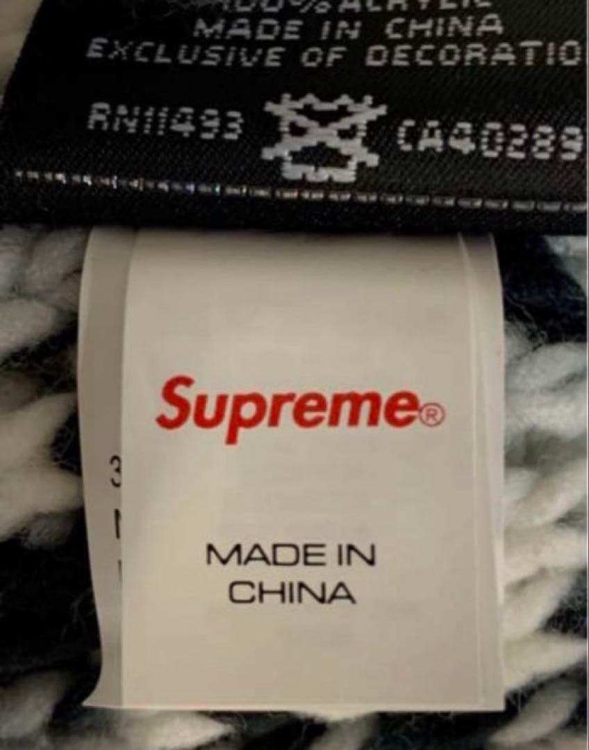 ◼️新品未使用◼️Supreme/New Era Toboggan Beanie◼️黒