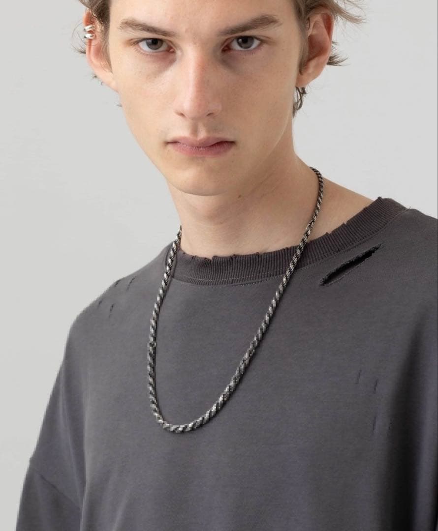 OX JEWELRy Chain Necklace ヴィンテージシルバー