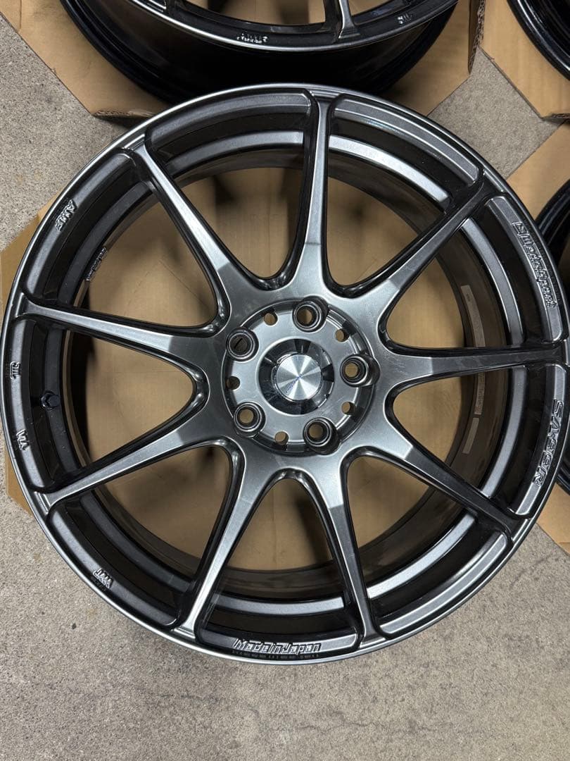 WedsSport SA-99R ホイール4本 18インチ 7.5J 114.3