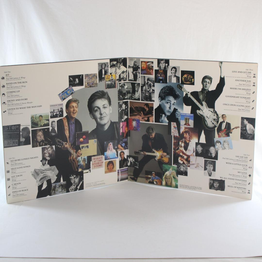 日本盤LP Paul McCartney All the best ステレオ