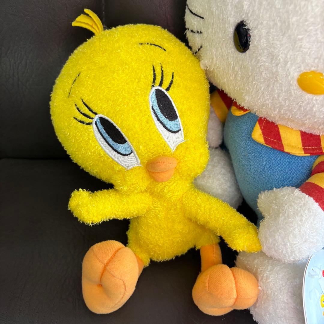 ★2004年製 ★激レア トゥイーティー キティ コラボ ぬいぐるみ 限定品
