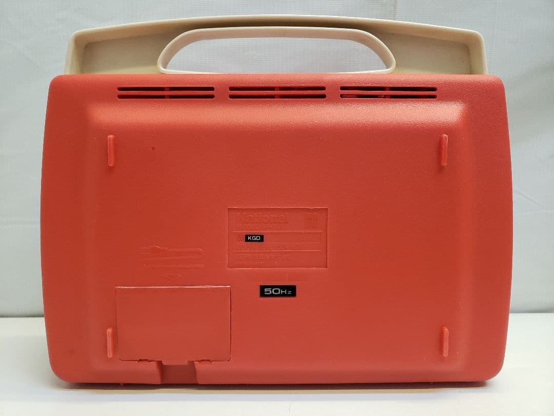 ①ナショナル ポータブルレコードプレーヤー SF-321 動作OK 50hz専用